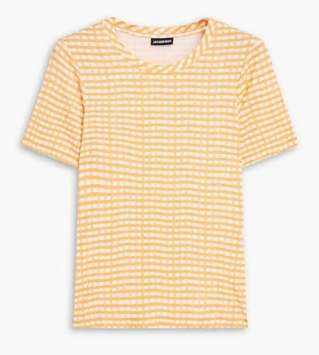 New product Jacques Mousses checkered T-shirt