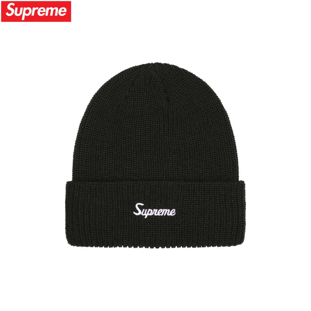 슈프림 루즈 게이지 비니 Loose Gauge Beanie 블랙 팝니다.