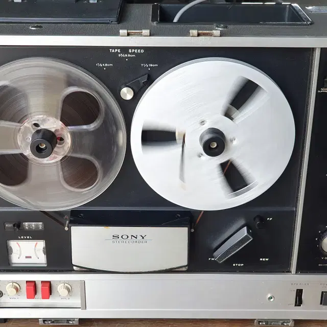 소니 SONY TC-530 7인치 릴데크 고장품