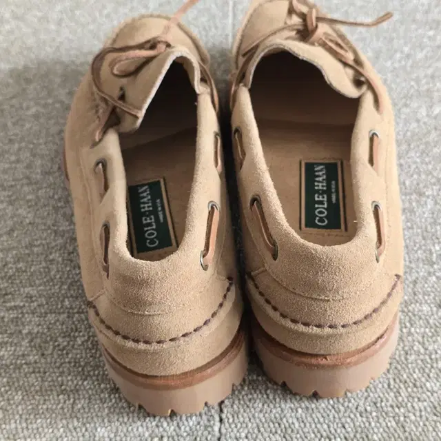 80's 빈티지 Cole Haan 콜한 스웨이드 보트슈즈 새제품 8.5