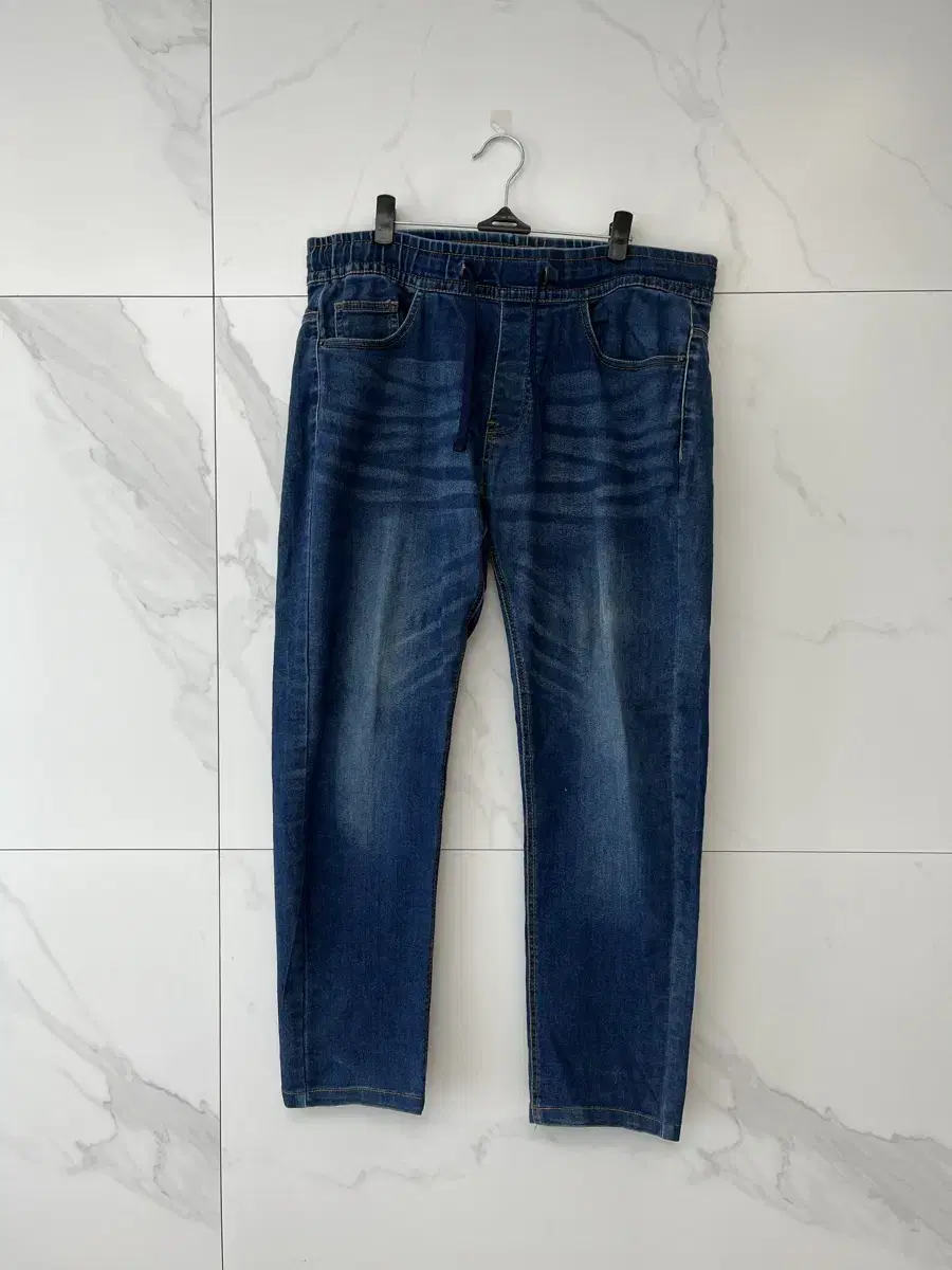 L-XL size) v.cut band jeans