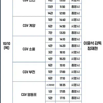 6시간 후 너는 죽는다 무대인사 연석