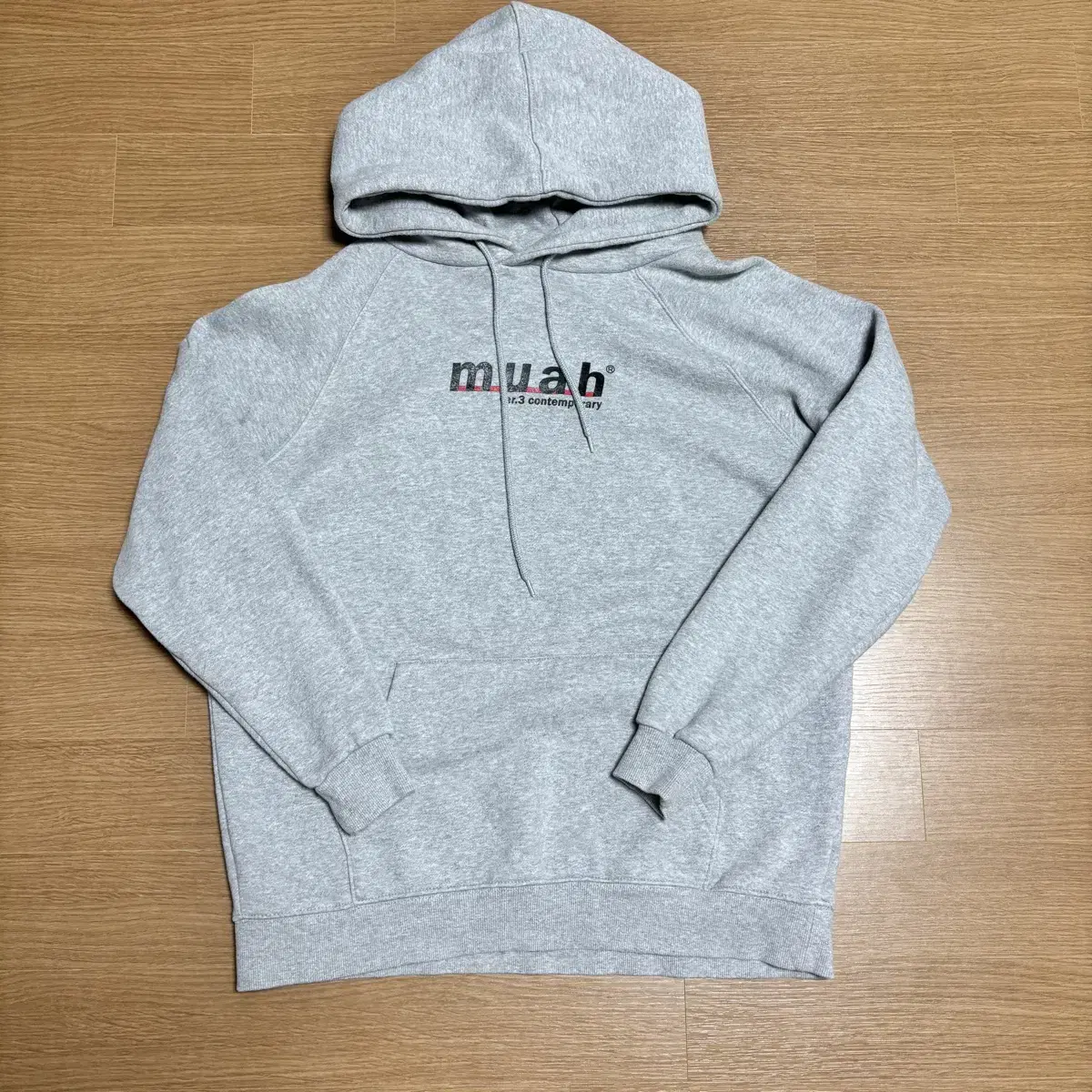 Mouamoua Brushed Hoodie Gray