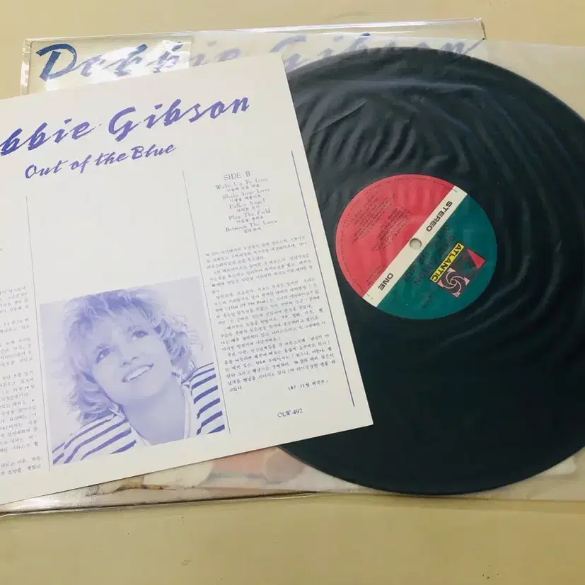 LP/ Debbie Gibson 데비깁슨  1집 LP