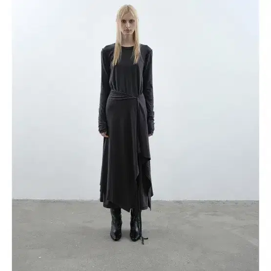 나띵에브리띵 jersey maxi dress