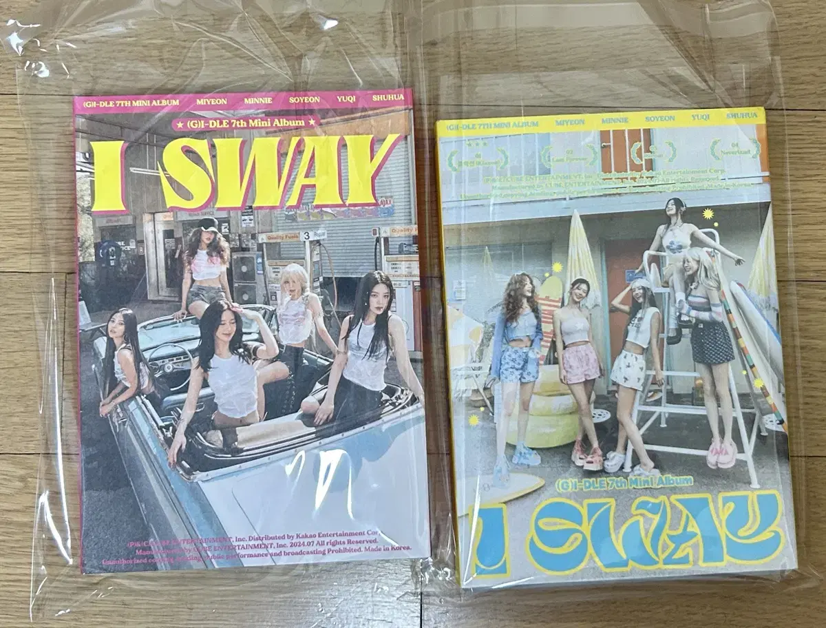 [bulk] gidle ISWAY Clarification unsealed albums