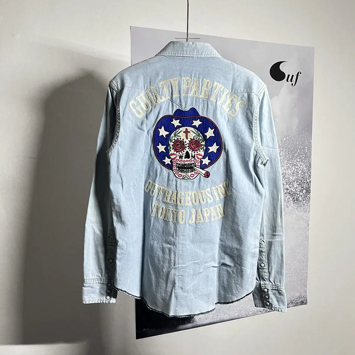 Wakomaria Western Denim Shirt