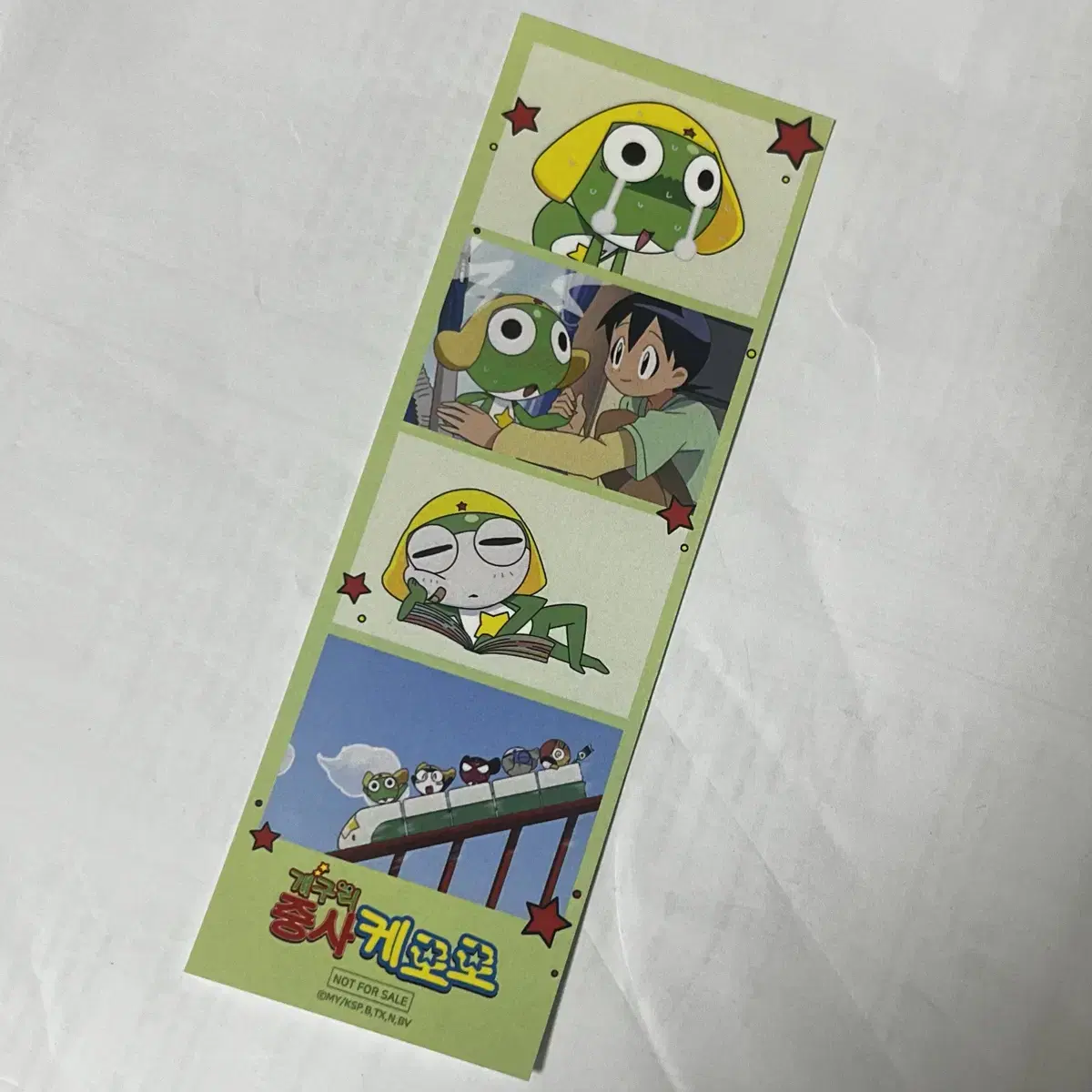 Keroro pop up 5만원 pre-order benefit Necut