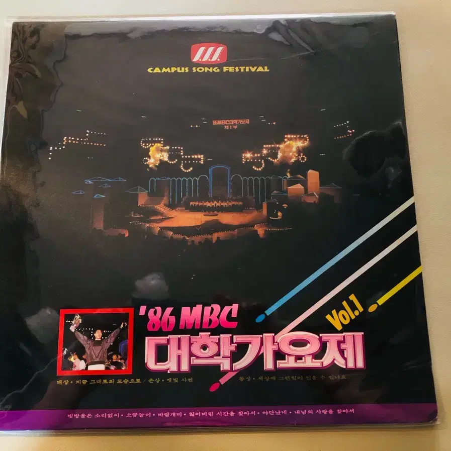 LP/ 86 MBC 대학가요제 lp