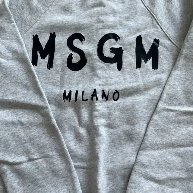 msgm 맨투맨 여성m 새상품