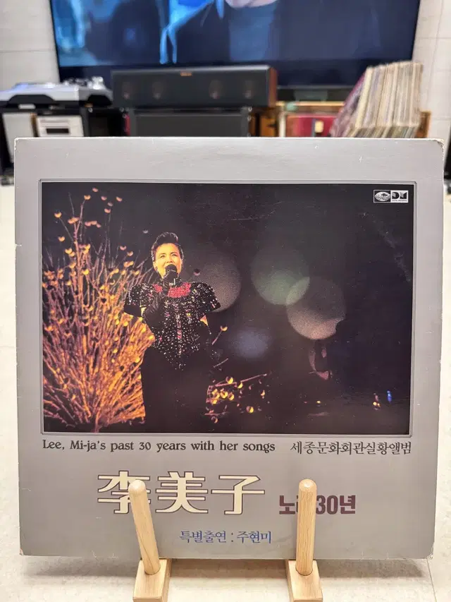 이미자 노래 30년 라이브 / 2 LP