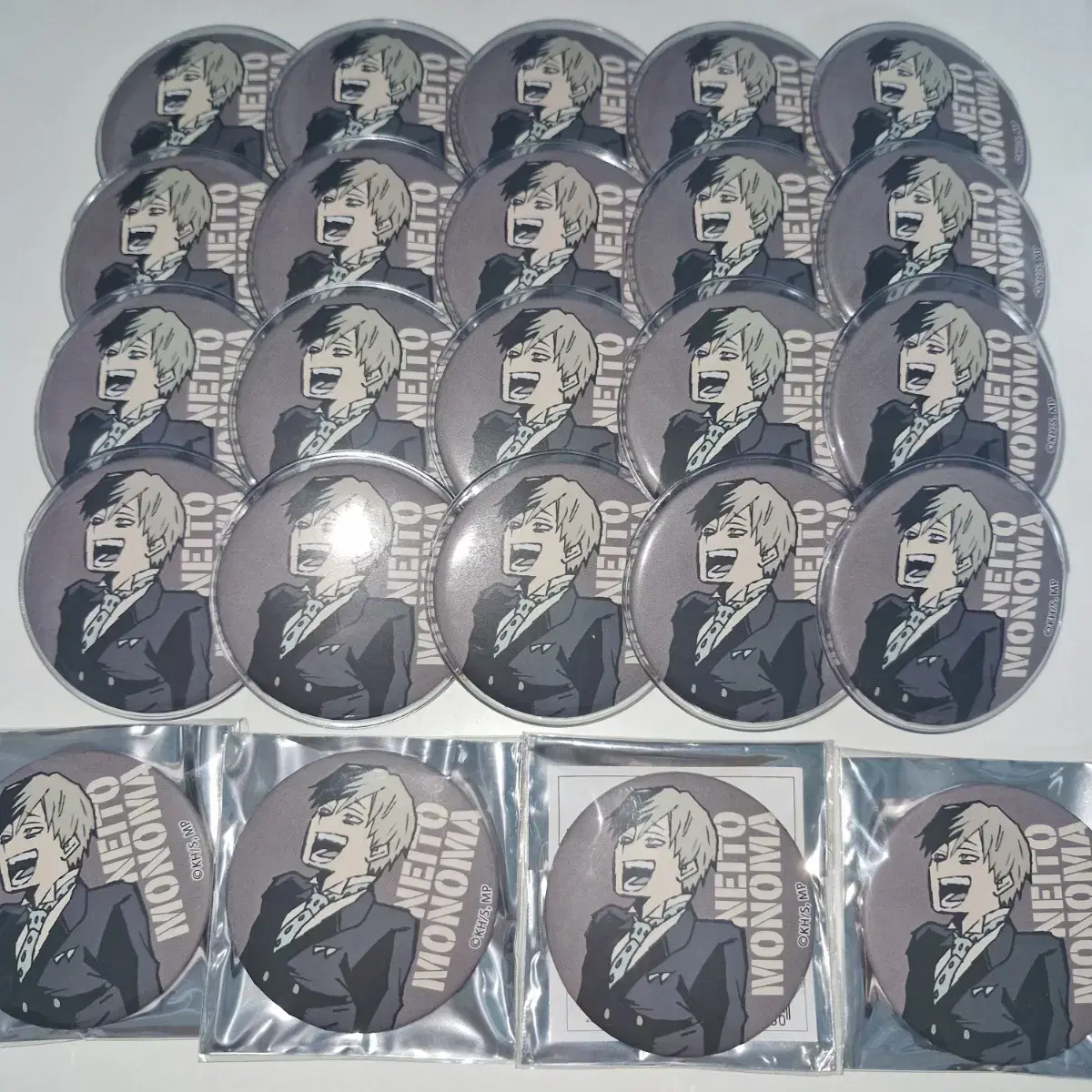 My Hero Academia Hiroaka Monomama Naito Can Badge Bulk