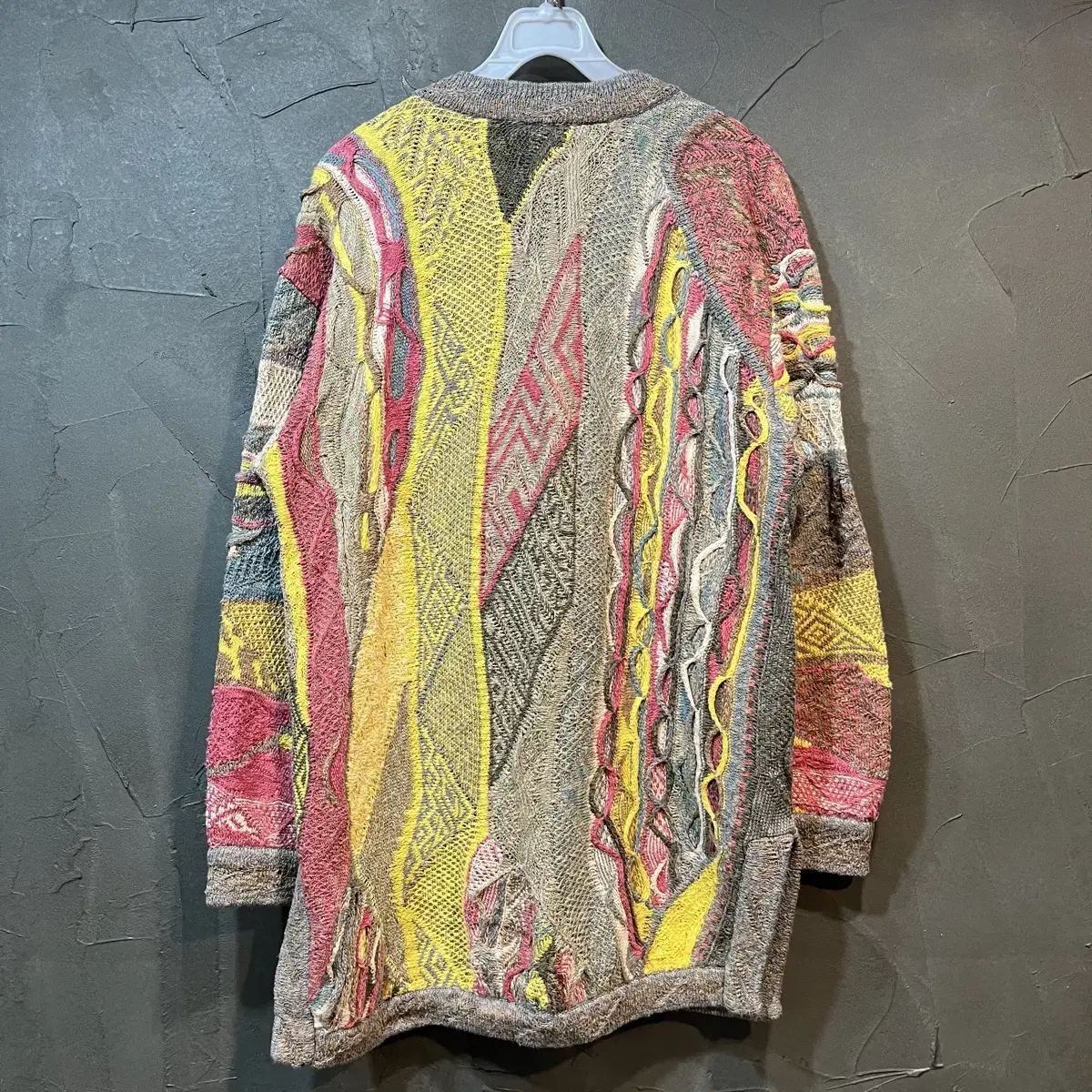 [S] COOGI 쿠지 케이블 니트 가디건