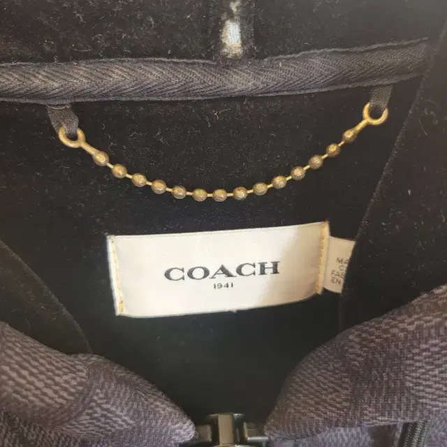 COACH 코치 후드 베스트(S)