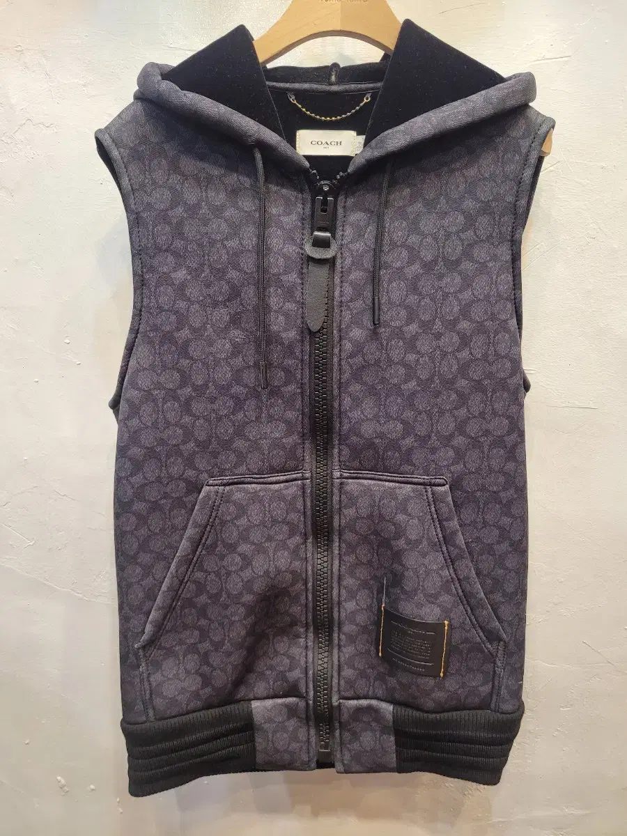 COACH Coach Hoodie Vest (S)