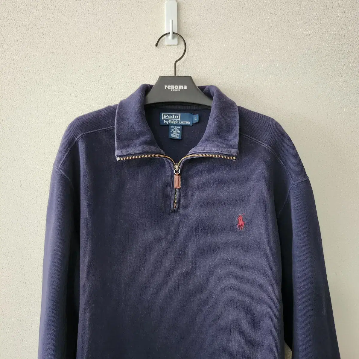 Polo Ralph Lauren Quarter Zip T-Shirt (L)