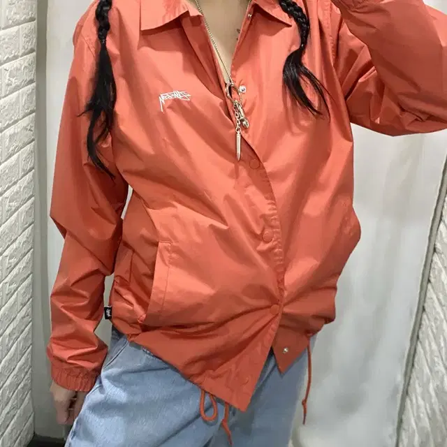 Stussy Basic Logo Coach Jacket