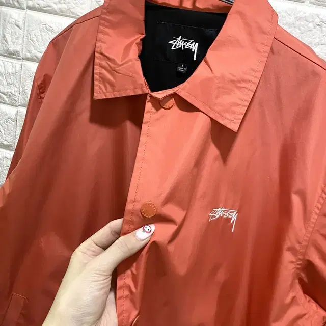 Stussy Basic Logo Coach Jacket