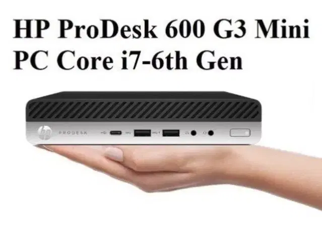 HP 컴퓨터 초경량 미니PC ProDesk 600 G3 i7 6700T