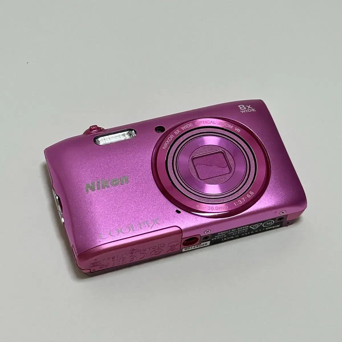 니콘 쿨픽스 (nikon coolfix) s3600 핑크