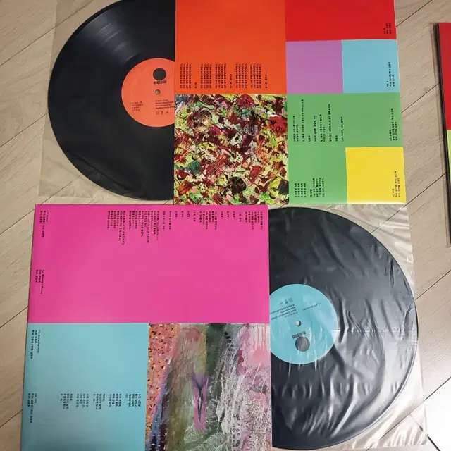 실리카겔(Silica Gel) 정규 1집 실리카겔 더블바이닐 LP 민트급