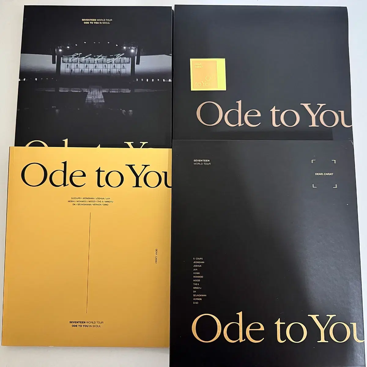 세븐틴 ode to you dvd&Blu-ray 세트