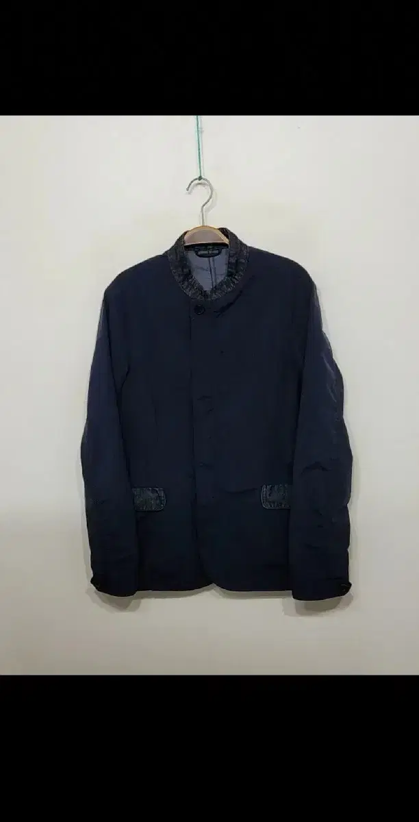 (M) Armani Jacket Navy Single Blazer Department Store