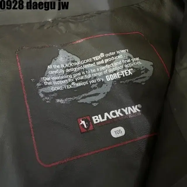 105(XXL) BLACKYAK JACKET 블랙야크 자켓