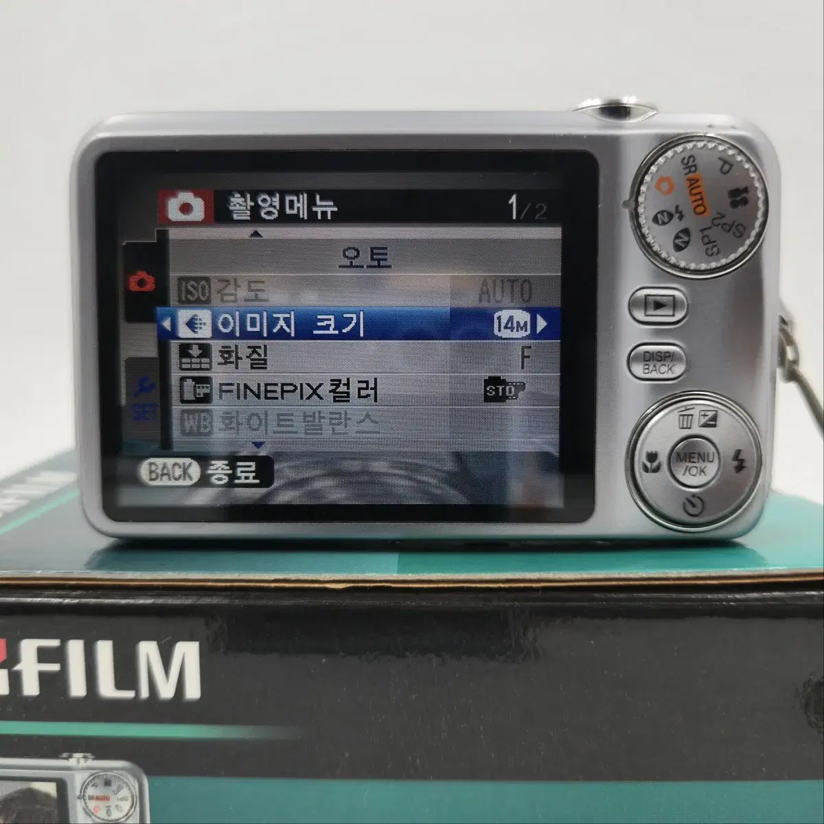 후지필름 FinePix 파인픽스 JX180 빈티지 디지털 카메라