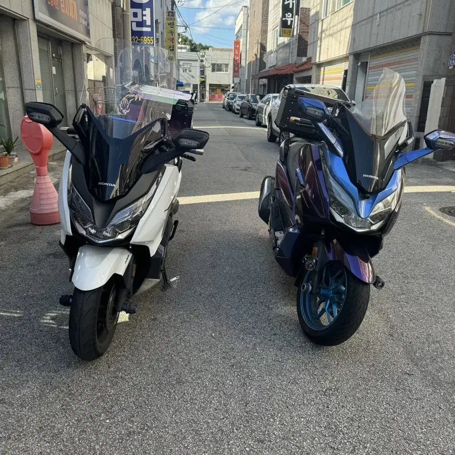 포르자 300cc 두대