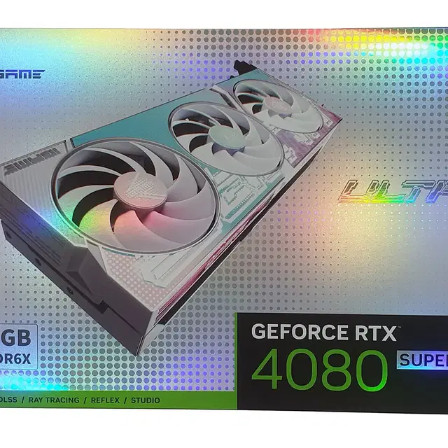 컬러풀 colorful RTX 4080 Super 미개봉 스타워즈 증정