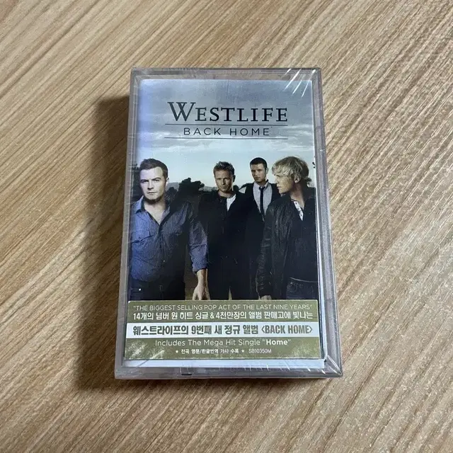 Westlife 웨스트라이프 7집 미개봉 카세트 테이프