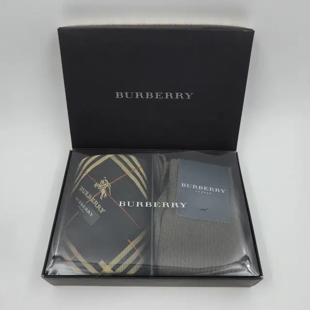 버버리 BURBERRY 손수건 스카프 + 양말 세트