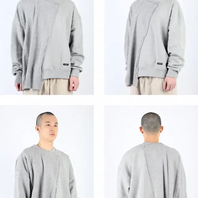 아조바이아조 Oversized Sweater and Sweatshirt