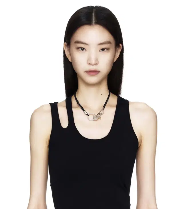 세이지가세이지 3way Sporty Necklace (Black)40cm