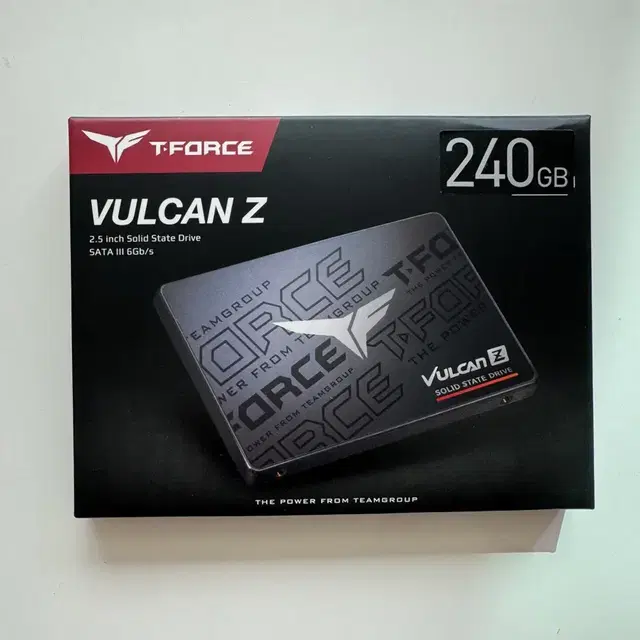 TEAMGROUP 240GB 2.5인치 SATA III ssd 새제품