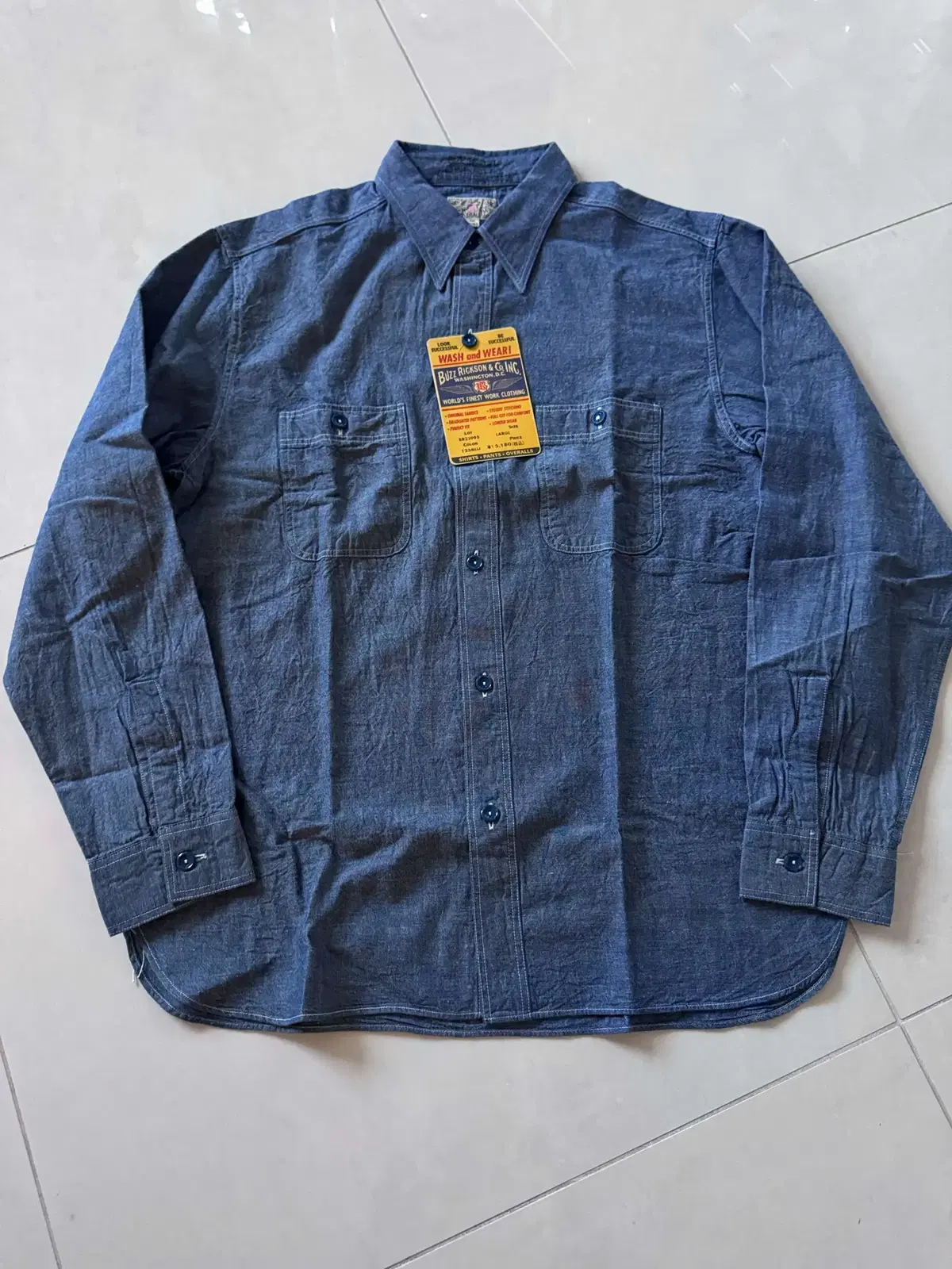 buzz rickson work shirt 버즈릭슨 워크 셔츠