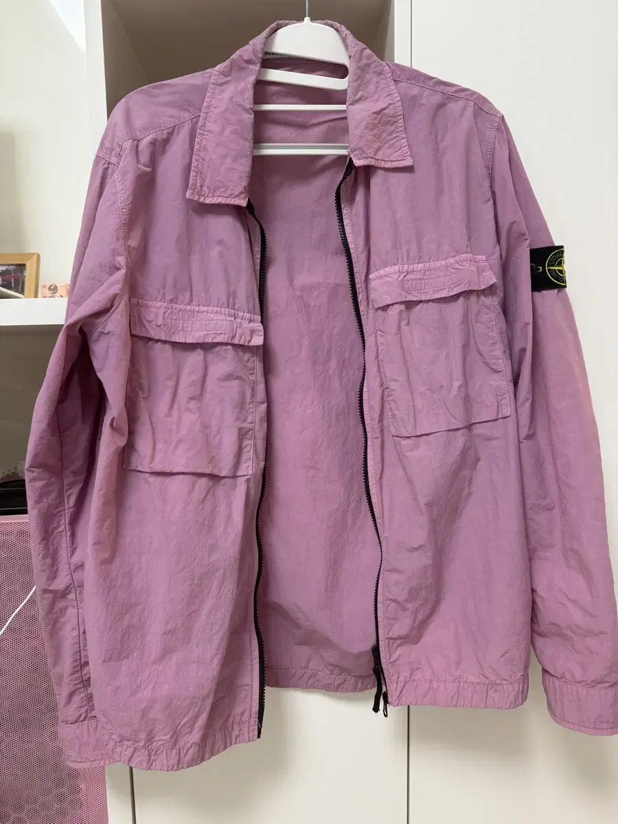 Stone Island Rose Quartz Shirt Jacket