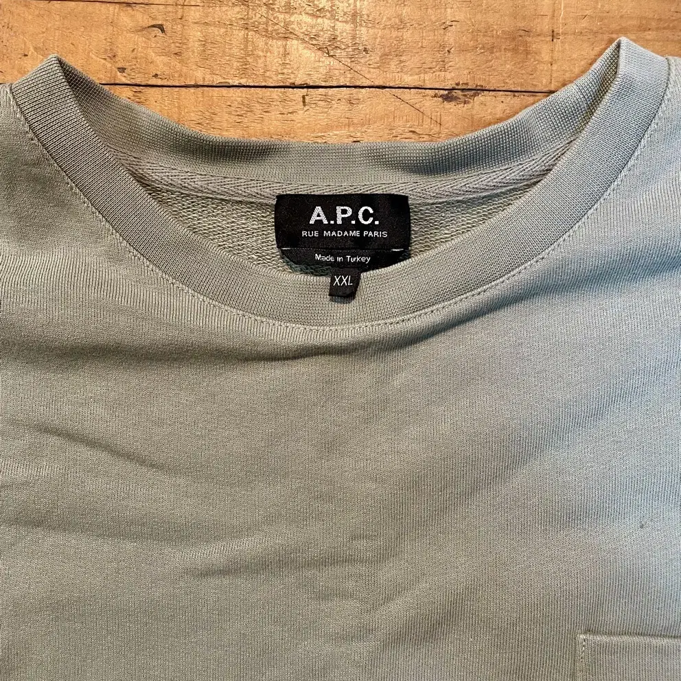 A.P.C 남성 맨투맨 XXL 신품