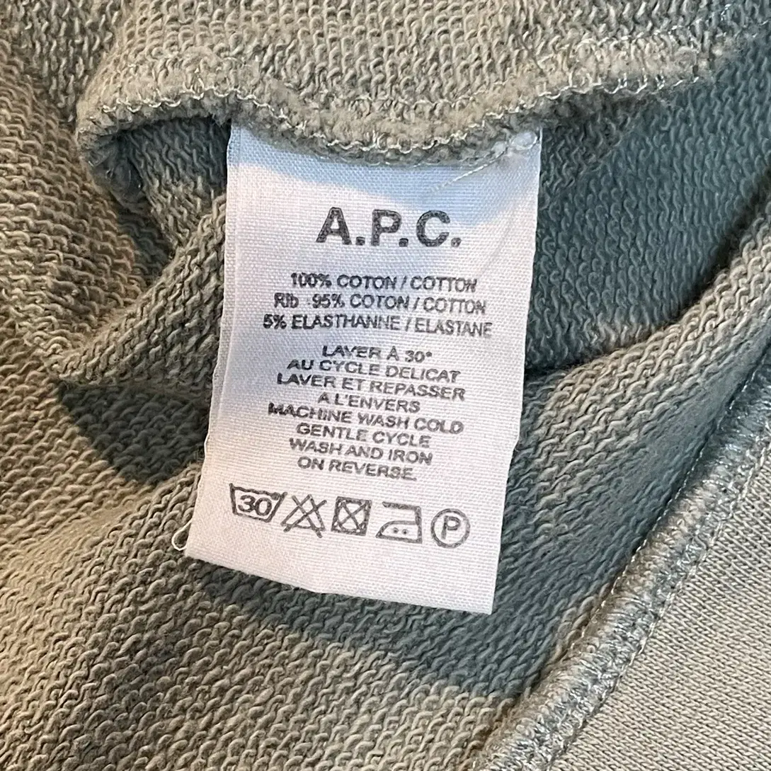 A.P.C 남성 맨투맨 XXL 신품