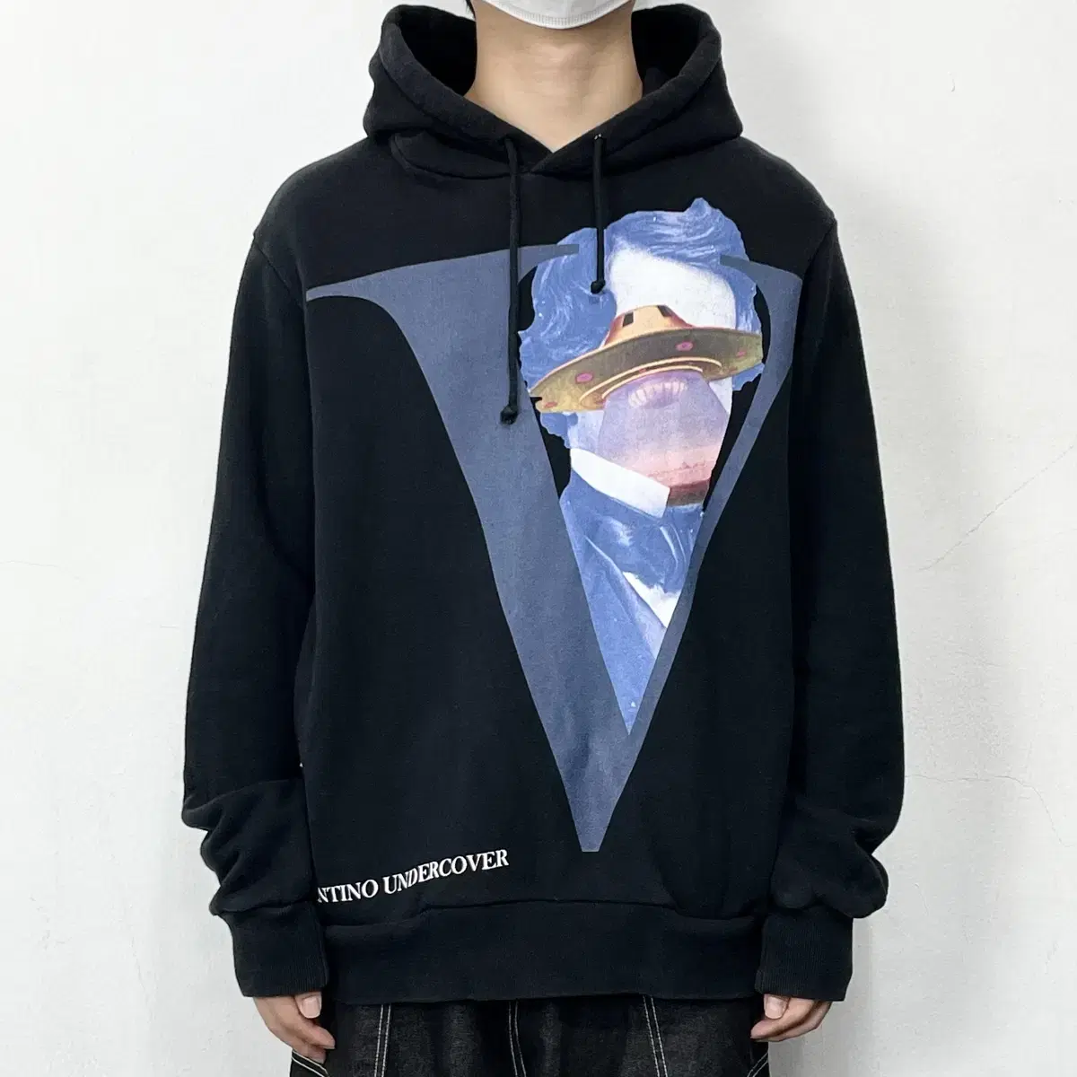 Undercover x Valentino 2019AW UFO V FACE Hoodie