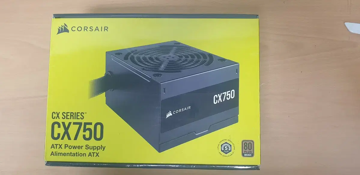 [커세어] CORSAIR CV750 80PLUS브론즈 신품 미개봉 팝니다