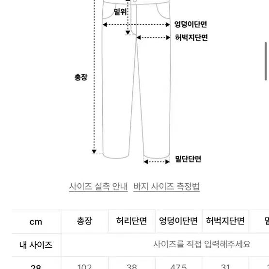 모드나인 Punk Town - MOD7 (29사이즈)