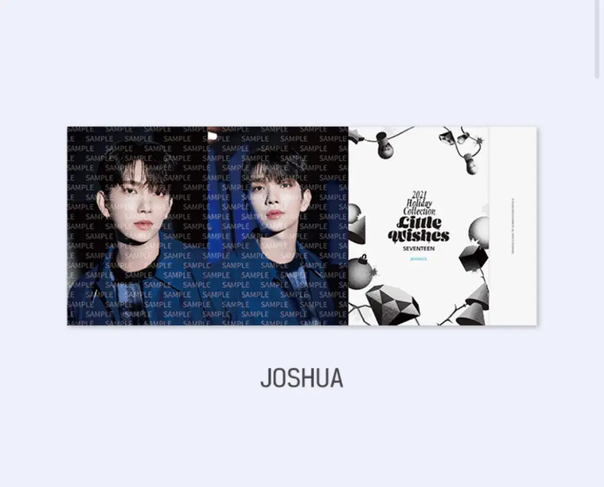 Seventeen joshua 3-sided stand photo