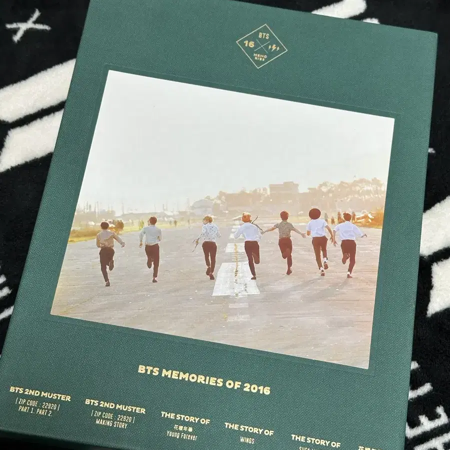 방탄 2016 메모리즈 dvd