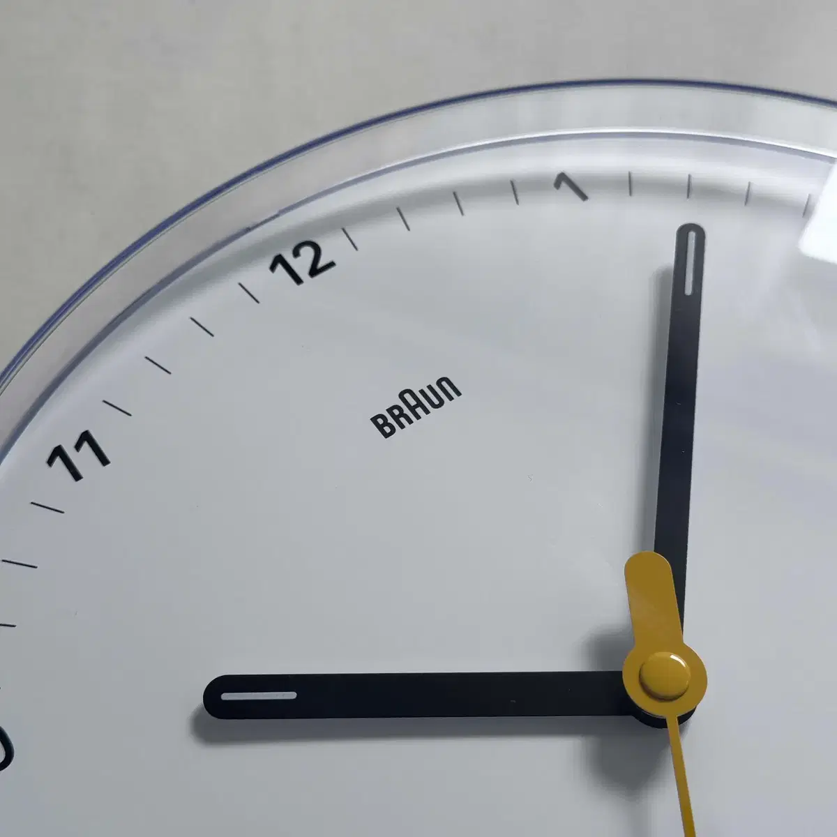 braun wall clock 브라운 벽시계