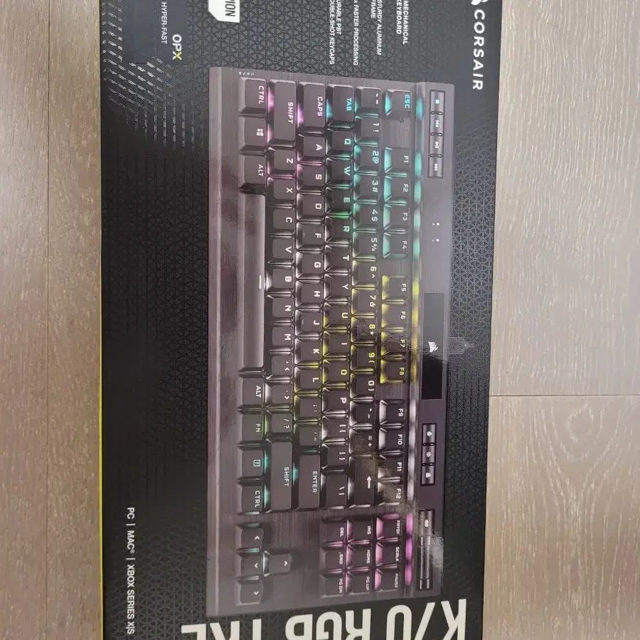 커세어 k70 RGB TKL OPX 광축