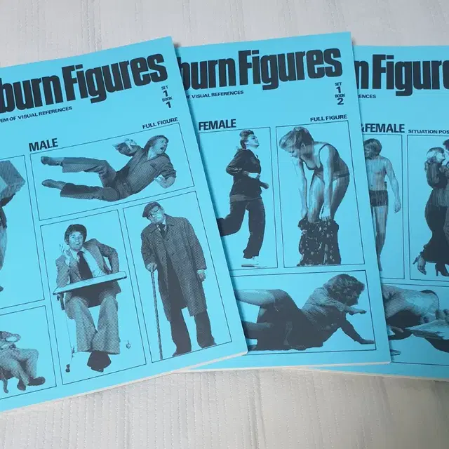 Fairburn figures 크로키 포즈집