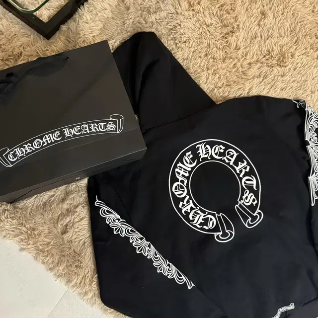 크롬하츠  후드 XL (Chrome Hearts Horseshoe)