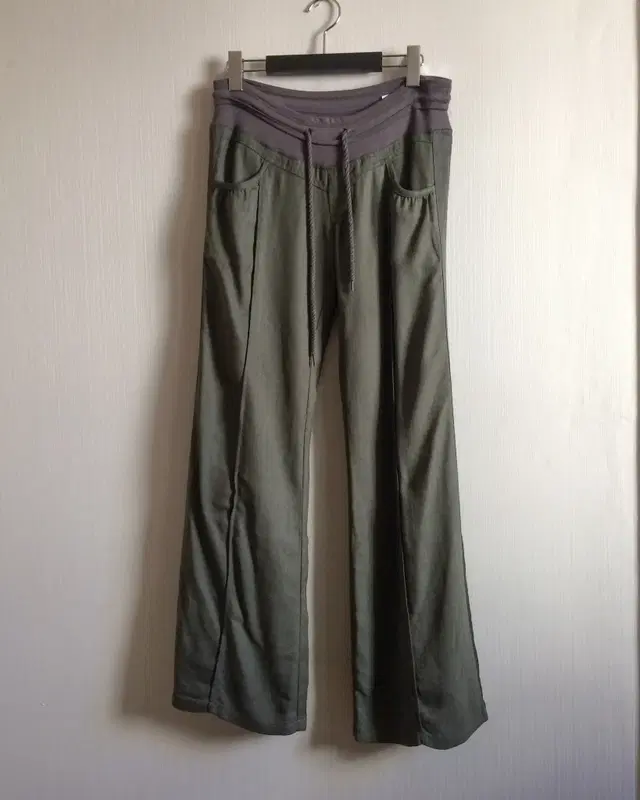 Banding cotton pants